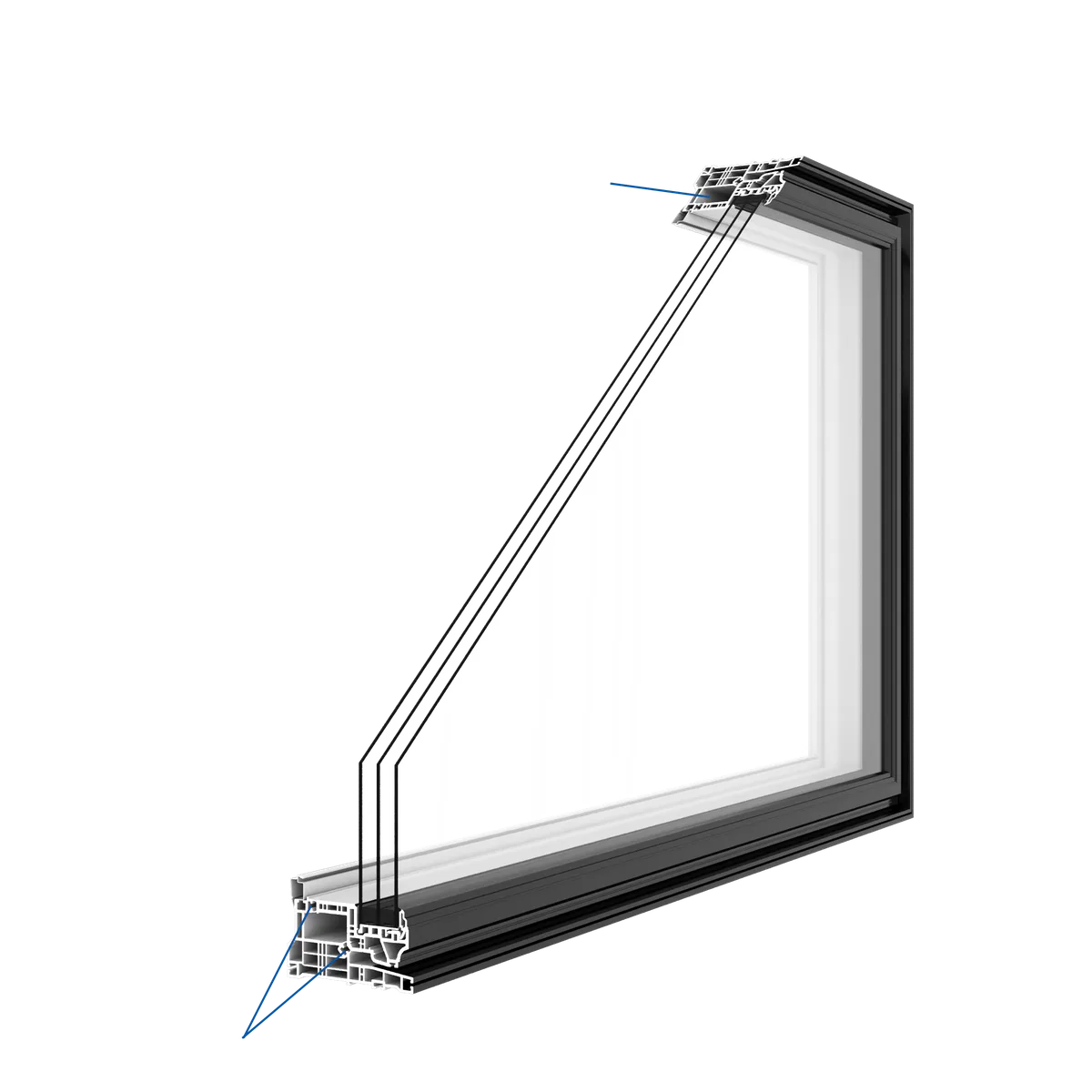 Awning Window: operating detail